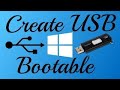 Creating a bootable  pen drive