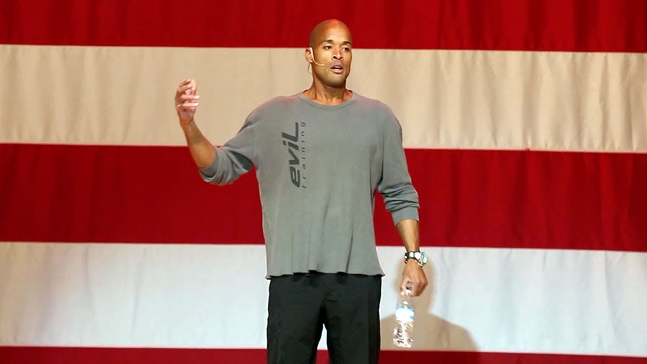 David Goggins Get Comfortable with Being Keynote