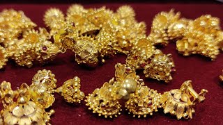 jimmiki kammal design 2021 || ஜிம்மிகி கம்மல் ||Antique Stone pearl Jumka