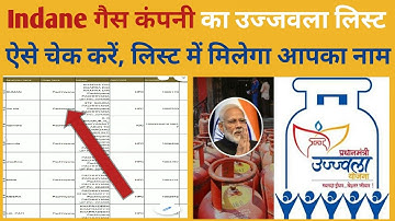 Indane gas ujjwala yojana list 2021 kaise dekhne || Check indane ujjwala list #ujjwala_list