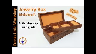 How to make a jewellery box, Step by step. Birthday gift.