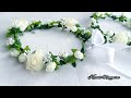 Flower Crown Tutorial || Membuat Mahkota Bunga Nuansa Putih