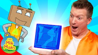 Learn Shapes with Box Robots | Creative Play Kids Songs | The Mik Maks