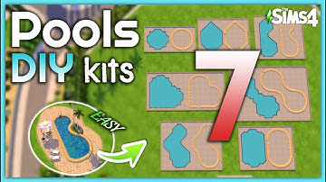 Functional Pool Heart in 30 seconds! | Building Trick | NO CC | BASE GAME | Sims 4 Pool Tricks