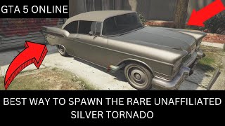 How To Find The RARE Unaffiliated Silver Tornado In GTA V Online