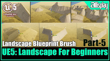 Landscape Blueprint Brush| UE5 Beginner