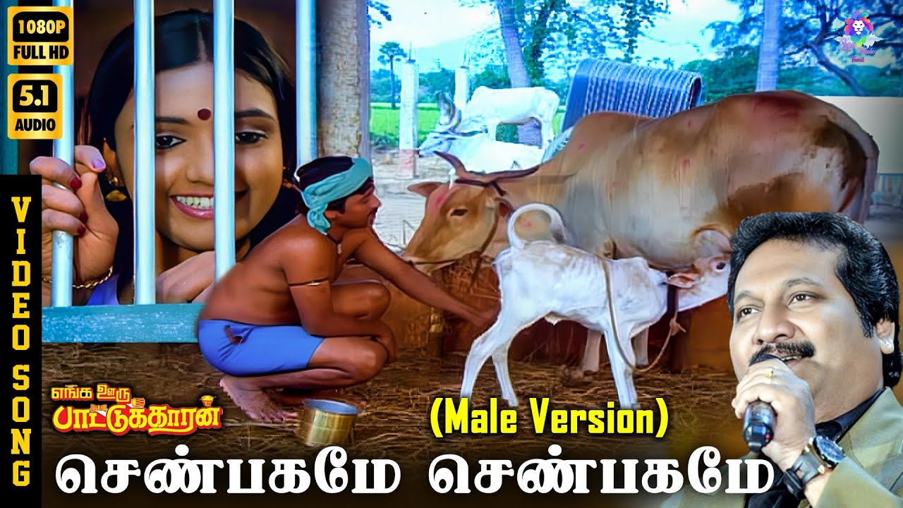 ⁣Shenbagame Shenbagame (Male) | HD Video Song 5.1 | Ramarajan | Nishanti | Mano | Ilaiyaraaja