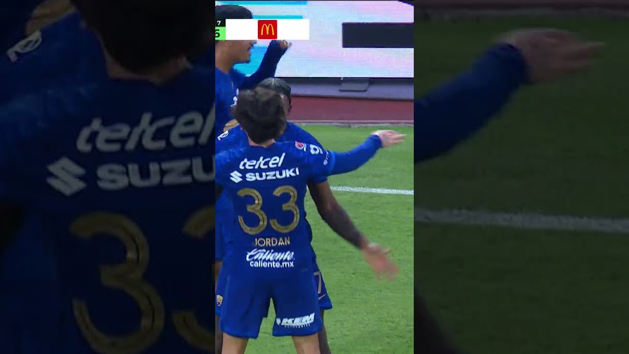 ¡CAYÓ EL SEGUNDO! Partidazo de Pumas que hacen pesar su casa #shorts