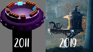 My progress in 3D art over 8 years