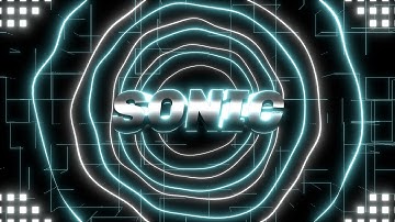 Blender 2D/3D Cartoon Intro #9 Sonic | PATREON ONLY | 60fps