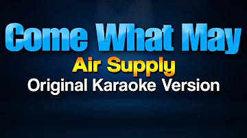 Come What May - Air Supply (Karaoke)