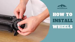 INSMEER #1 Trolley Installation Guide in English || Cooler Bag with Wheels