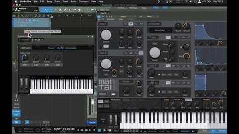 Assigning parameters to a hardware MIDI controller in Studio One Pro