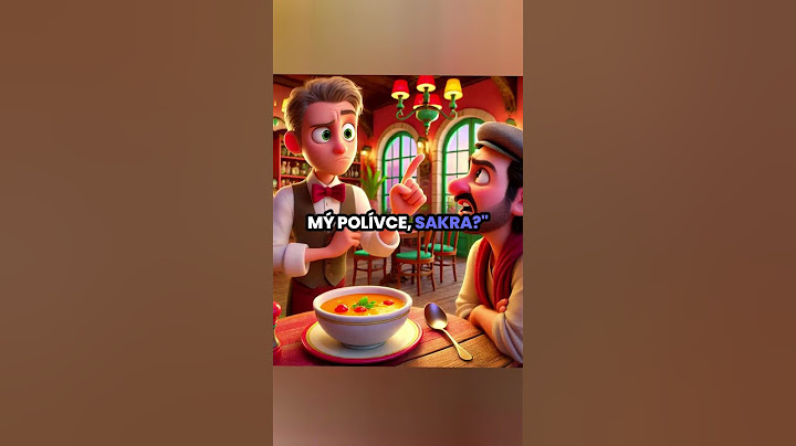 Proč Mu Číšník Máčí Palec V Polévce? 😂😂