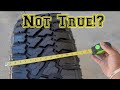 FURY Tire true size