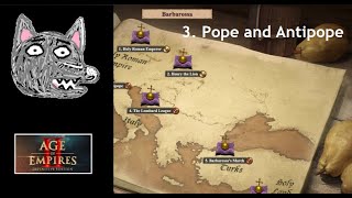 AoE2: DE Campaigns | Barbarossa | 3. Pope and Antipope