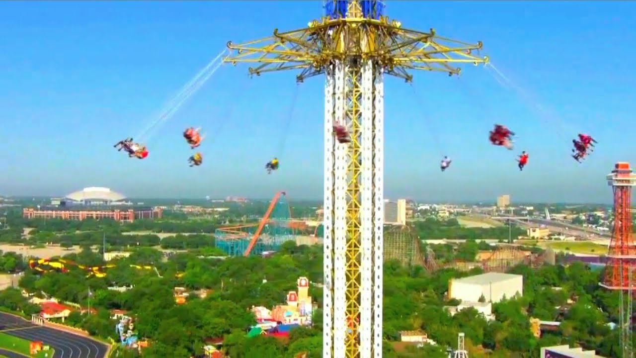 Highest swing ride in global village dubai YouTube