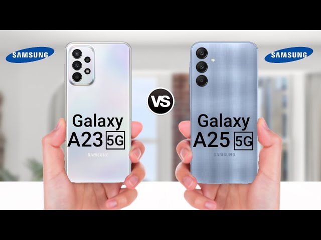 Comparing Samsung Galaxy A25 and Galaxy A23: how much has changed?