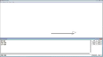 How to draw a  triangle in MSWLogo