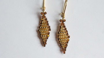 How To Make Gold Leaf Earrings - DIY Crafts Tutorial - Guidecentral
