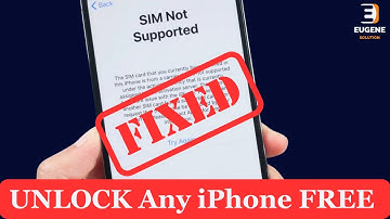 Unlock Any iPhone FREE (2025) | Fix SIM Not Supported & Carrier Unlock Guide