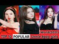 Top 10 popular unnie kpop idols in the world2021kim jisooireneoldest membernayeonupdated