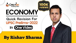Quick Revision of ECONOMY in 2 Hours | UPSC 2022 | OnlyIAS