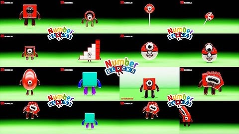 NUMBERBLOCKS Superparison Part 12 | 3D Blender Lab