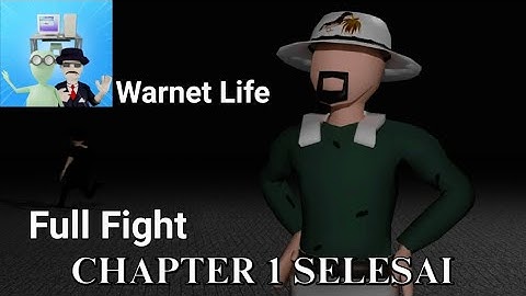 Full Fight against Mr Majek. Chapter 1 END .Warnet Life