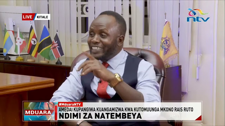 Natembeya: Hakuna siku nimejibizana na rais Ruto