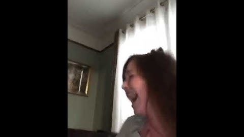 Girl keeps wheezing laughing at friend