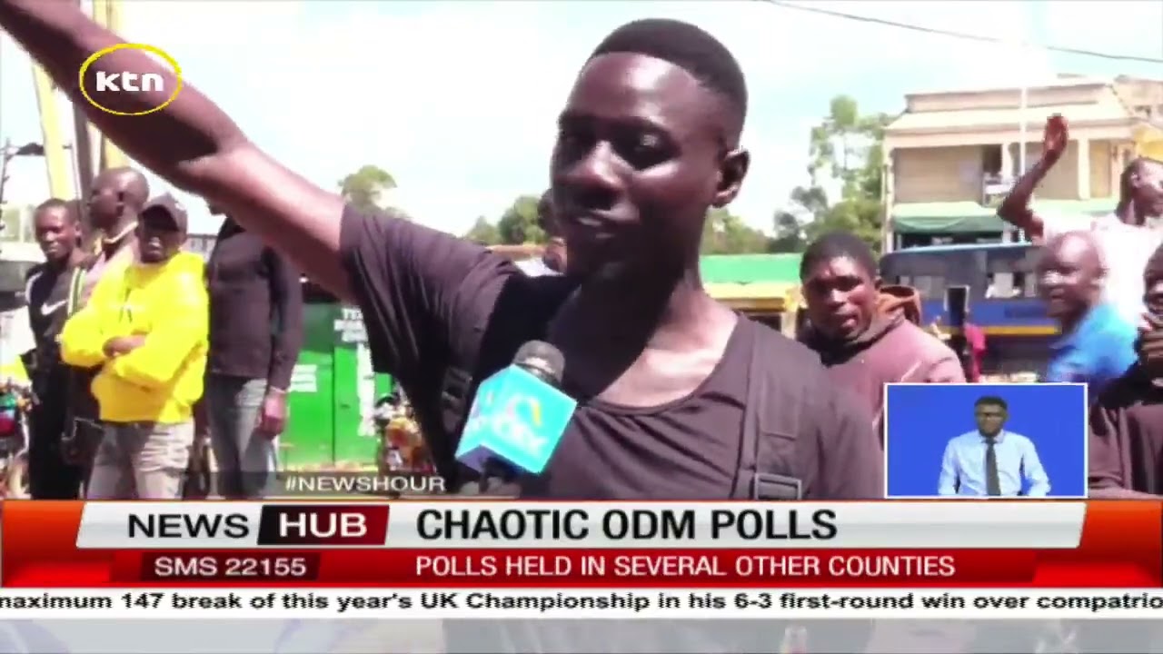 Chaos rocks Rongo town in Migori county as ODM party kicked off its grassroot elections