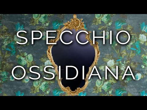 1090-IT Rosanna, SPECCHIO OSSIDIANA - Ipnosi Esoterica ∞ Lucio Carsi