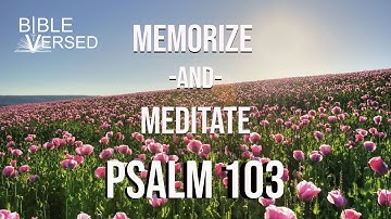Psalm 103, Praise for the Lord