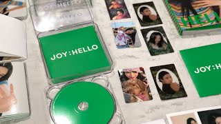 Unboxing Joy 조이 - 스페셜 앨범 안녕 [HELLO] 포토북 & 케이스 Ver. 💚