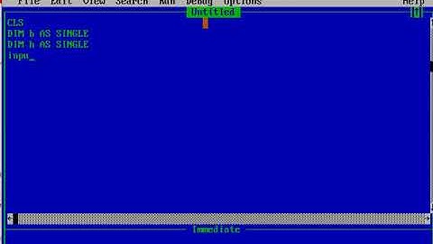 area of a parallelogram using q basic