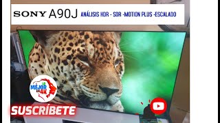 Lo Mejor En 4K Leoni Ruiz Videos Análisis SONY OLED A90J -  ¿ Un Televisor casi perfecto ? HDR - SDR - Motion - escalado