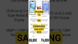 IPHONE 15 VS SAMSUNG GALAXY S25 !! #shorts #short #youtubeshorts #shortvideo #ytshorts #shortsfeed