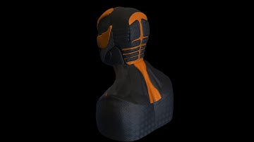 Mudbox 3D Robot Head