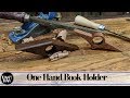 Making a Simple Christmas Gift One Hand Book Holder. Making a Simple Christmas Gift One Hand Book Holder.