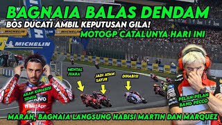 BRUTAL, MOTOGP CATALUNYA, PEMBALASAN BAGNAIA VS MARQUEZ , BERITA MOTOGP HARI INI