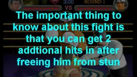 Punch-out Wii: Video Walkthrough: TD Piston Hondo