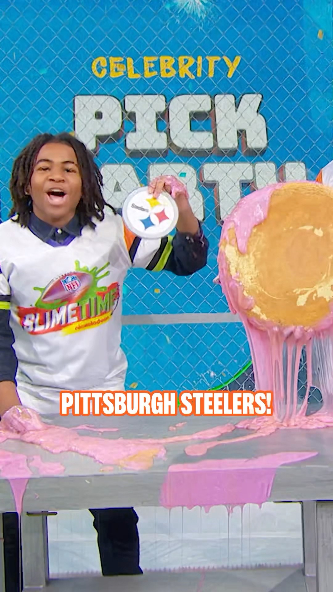 Young Dylan picks the Steelers! ? #shorts