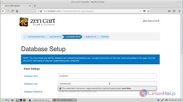 How to install Zencart V1.5.5 on Linux Mint 18.3