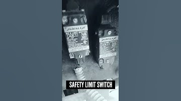 Limit Switch | Mechanically Operated Limit Switch || Safety Limit Switch 🦺 #limitswitch #electrical