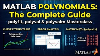 Complete MATLAB Polynomial Guide: Polyfit, Polyval & Polyvalm