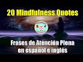 20 Mindfulness Quotes / Frases de Atención Plena en español e inglés / FREE Spanish &amp; English Lesson