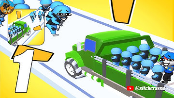 Army And Honor - Gameplay Walkthrough Part 1 (IOS,Android) | Stick Crazee