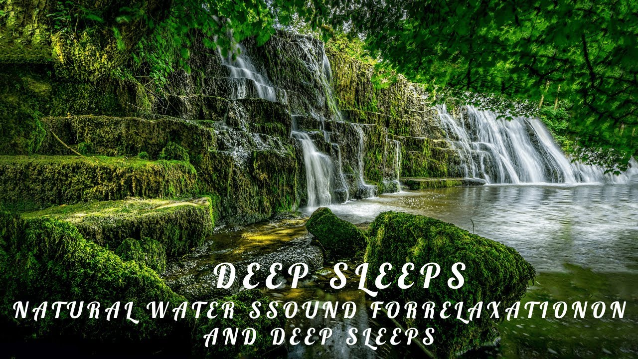 The Peaceful Sounds of Nature: A Relaxing Waterfall sound.