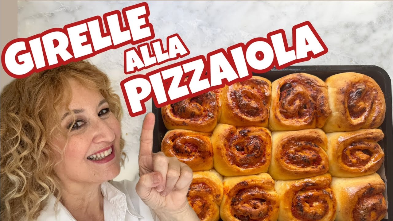 Girelle salate soffici e filanti 🍅🧀 L’idea perfetta per aperitivo o buffet!